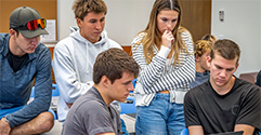 Students in classroom
