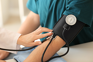 blood pressure check